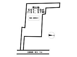 各務原市川島河田町 売地 151坪 招魂社前停歩3分