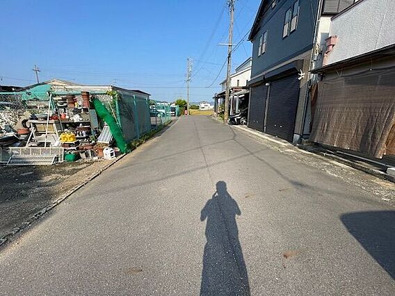前面道路含む現...