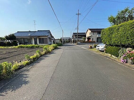前面道路含む現...