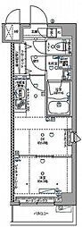 パティーナ蒲田南 1DKの間取図画像