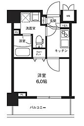 MAINSTAGE横濱ポートサイド 1Kの間取図画像