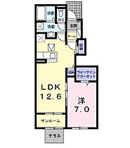 カーサはな 103 ｜ 福岡県八女市宅間田364-2（賃貸アパート1LDK・1階・50.08㎡） その2