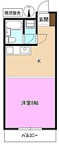 クーフナガノ  ｜ 長野県長野市中御所３丁目（賃貸マンション1R・2階・33.12㎡） その2