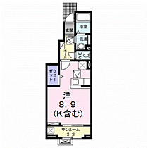 プリンシパール　滝 102 ｜ 長野県長野市上松２丁目30番13号（賃貸アパート1R・1階・32.43㎡） その2