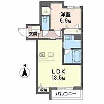 シャーメゾン　ポルカ  ｜ 長野県長野市大字中御所（賃貸マンション1LDK・3階・48.40㎡） その2