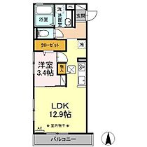 コラージュななせ 102 ｜ 長野県長野市大字鶴賀（賃貸アパート1LDK・1階・41.59㎡） その2