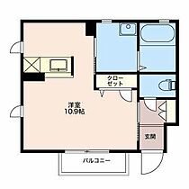 ラ・ルナ  ｜ 長野県長野市吉田１丁目（賃貸アパート1R・1階・30.45㎡） その2