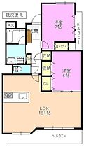 エルスト山王  ｜ 長野県長野市大字南長野南石堂町（賃貸マンション2LDK・7階・70.48㎡） その2