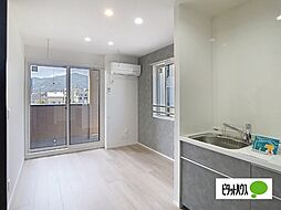 パークサウス栗田 301 3階1LDKのリビング/ダイニング