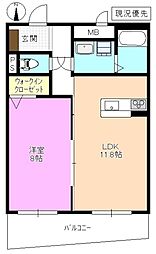 ブレインソフィア・善光寺下 1LDKの間取図画像