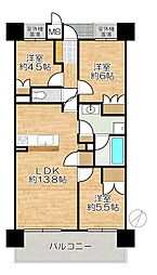 間取図画像 3LDK