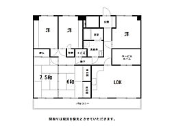 シティ・コア80 5LDKの間取図画像