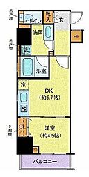 都営新宿線 岩本町駅 徒歩7分の賃貸マンション 5階1DKの間取り