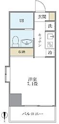 JR山手線 秋葉原駅 徒歩11分の賃貸マンション 9階1Kの間取り