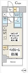 墨田区吾妻橋2丁目マンション 1LDKの間取図画像