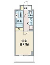 名古屋市営名城線 瑞穂運動場東駅 徒歩1分の賃貸マンション 1階1Kの間取り