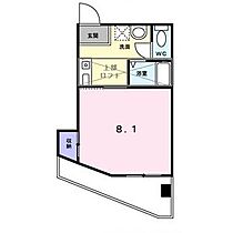 愛知県名古屋市昭和区広見町１丁目（賃貸マンション1K・6階・24.96㎡） その2