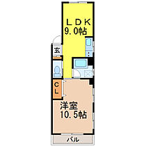 愛知県名古屋市昭和区安田通４丁目（賃貸マンション1LDK・4階・34.33㎡） その2