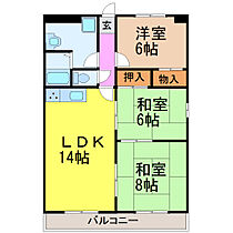 セゾンピア中川  ｜ 愛知県名古屋市瑞穂区佐渡町１丁目（賃貸マンション3LDK・5階・72.00㎡） その2