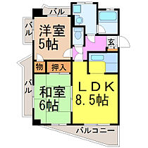 愛知県名古屋市昭和区隼人町（賃貸マンション2LDK・8階・48.59㎡） その2