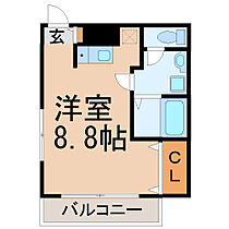 メゾンモリ  ｜ 愛知県名古屋市昭和区車田町２丁目（賃貸マンション1R・3階・24.21㎡） その2