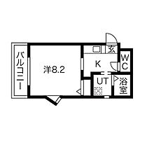 愛知県名古屋市昭和区五軒家町（賃貸マンション1K・2階・24.78㎡） その2