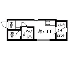 愛知県名古屋市昭和区天神町３丁目（賃貸アパート1R・1階・21.51㎡） その2