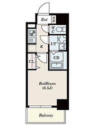 S-RESIDENCE今池arcana 9階1Kの間取り