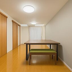 大阪市港区弁天3丁目　中古戸建 3LDKのリビング/ダイニング