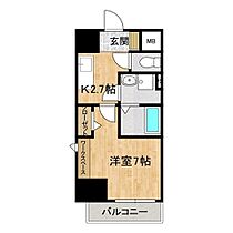 グラーヴェ三の丸 1201 ｜ 茨城県水戸市三の丸2丁目（賃貸マンション1K・12階・26.33㎡） その2