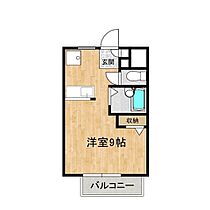 コーポピアなかやまA棟 132 ｜ 茨城県水戸市見川町（賃貸アパート1R・1階・22.35㎡） その2