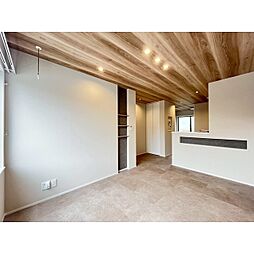 クレスト千波 102 1階1LDKのリビング/ダイニング