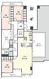 間取図画像 3SLDK