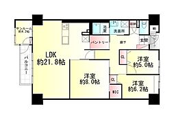 間取図画像 3LDK