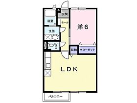 ボヌールファミーユB 201 ｜ 茨城県つくば市筑穂２丁目（賃貸アパート1LDK・2階・45.00㎡） その2