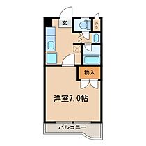 ヴェイル春日 503 ｜ 茨城県つくば市春日２丁目（賃貸マンション1K・5階・25.40㎡） その2