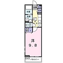 ラフィネ花水木A 104 ｜ 千葉県流山市駒木（賃貸アパート1K・1階・31.67㎡） その2