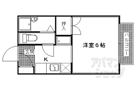 京都府京都市右京区山ノ内瀬戸畑町（賃貸アパート1K・2階・18.18㎡） その2