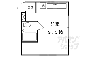 プラザクレバーIII 203 ｜ 京都府京都市北区平野桜木町（賃貸マンション1R・2階・22.50㎡） その2