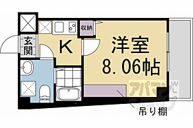 フラッティ千本寺之内北 401 ｜ 京都府京都市上京区千本通芦山寺上る閻魔前町（賃貸マンション1K・4階・23.45㎡） その2