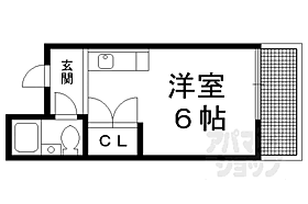 プレイル北大路ビル 604 ｜ 京都府京都市北区紫野下御輿町（賃貸マンション1K・6階・14.50㎡） その2