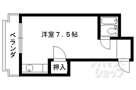 京都府京都市左京区下鴨西本町（賃貸マンション1R・4階・17.00㎡） その2