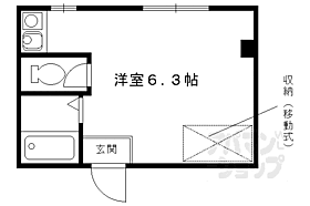 京都府京都市下京区辰巳町（賃貸マンション1R・3階・15.50㎡） その2