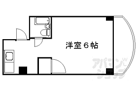 アビタサノ 403 ｜ 京都府京都市中京区岩上通三条下る下八文字町（賃貸マンション1K・4階・16.96㎡） その2