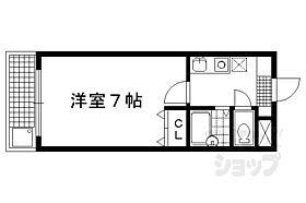 京都府京都市左京区山端森本町（賃貸マンション1K・1階・19.00㎡） その2