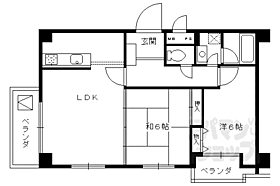 京都府京都市右京区嵯峨天龍寺瀬戸川町（賃貸マンション2LDK・4階・64.02㎡） その2