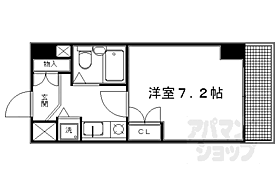 ジョイフル紫野 801 ｜ 京都府京都市上京区堀川寺ノ内上る二丁目下天神町（賃貸マンション1K・8階・21.10㎡） その2