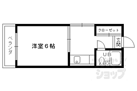 京都府京都市右京区嵯峨釈迦堂門前瀬戸川町（賃貸マンション1K・4階・19.00㎡） その2