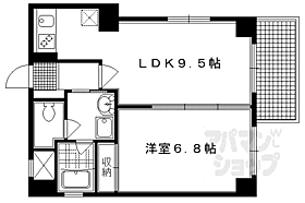 智恵光院ハイツ 301 ｜ 京都府京都市上京区日暮通丸太町上ル西院町（賃貸マンション1LDK・3階・36.42㎡） その2