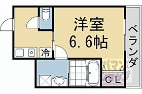 京都府京都市左京区一乗寺中ノ田町（賃貸マンション1K・3階・21.67㎡） その2